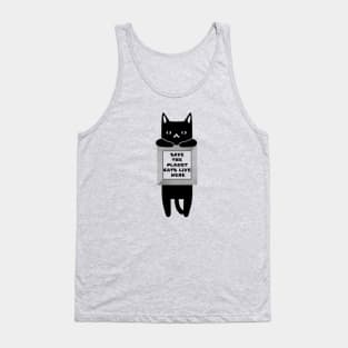 Best funny cats t-shirts 2022 Tank Top